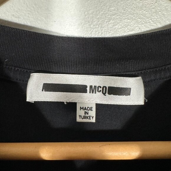 McQ by Alexander McQueen Racer Graphic Tee Size Medium - Picture 3 of 7